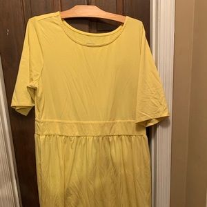 Women’s XL Yellow Bedford Fair Maxi Dress